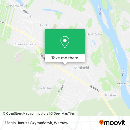 Magis Janusz Szymańczyk map