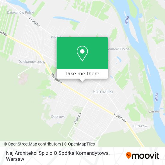 Naj Architekci Sp z o O Spółka Komandytowa map