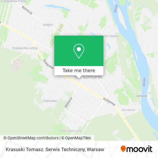 Krasuski Tomasz. Serwis Techniczny map