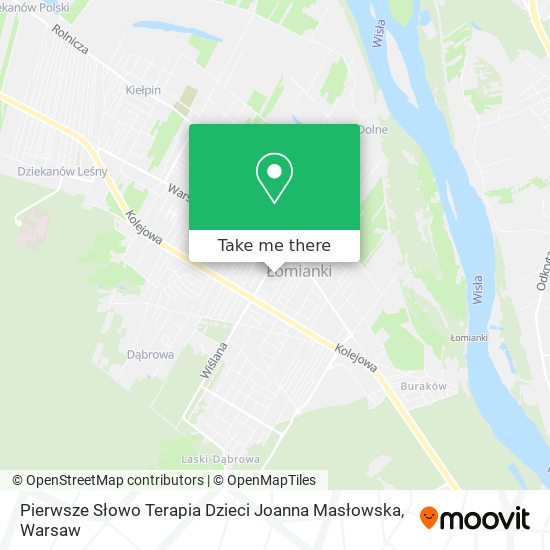 Pierwsze Słowo Terapia Dzieci Joanna Masłowska map