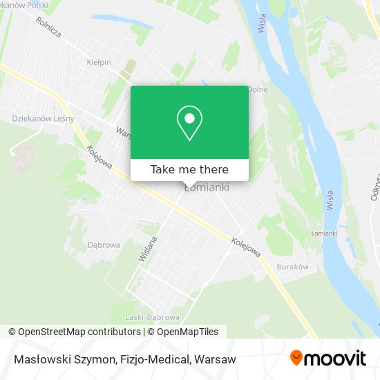 Masłowski Szymon, Fizjo-Medical map