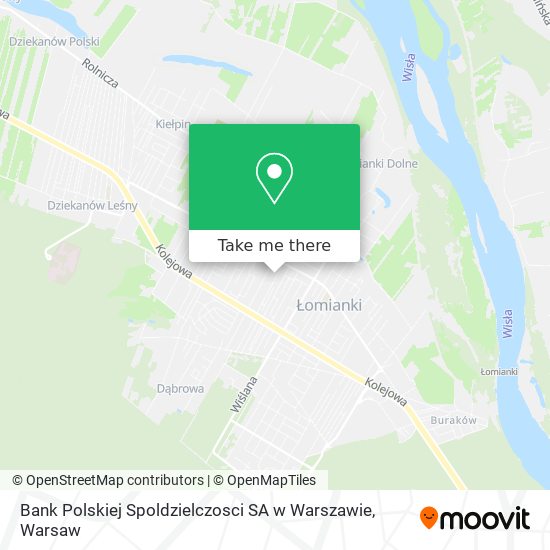 Bank Polskiej Spoldzielczosci SA w Warszawie map