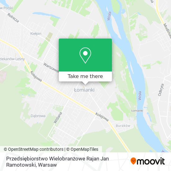 Przedsiębiorstwo Wielobranżowe Rajan Jan Ramotowski map