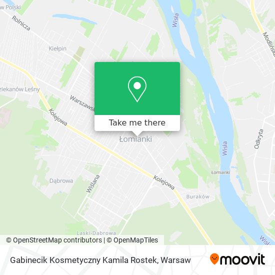 Gabinecik Kosmetyczny Kamila Rostek map