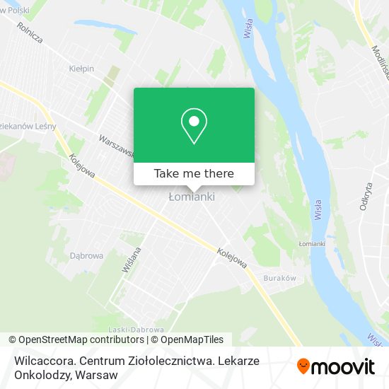 Wilcaccora. Centrum Ziołolecznictwa. Lekarze Onkolodzy map