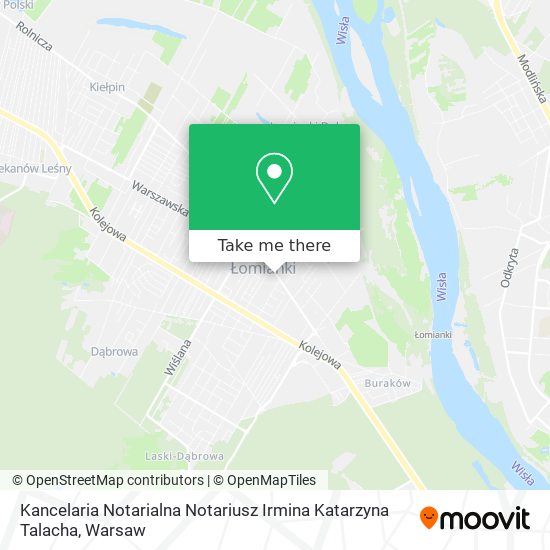 Kancelaria Notarialna Notariusz Irmina Katarzyna Talacha map