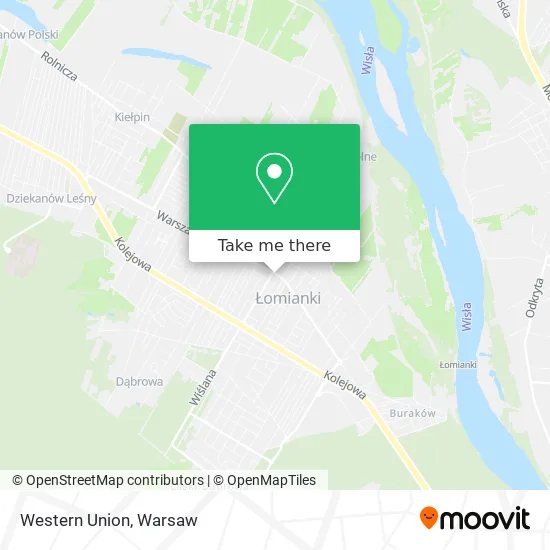 Карта Western Union