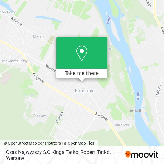 Czas Najwyższy S.C.Kinga Tatko, Robert Tatko map