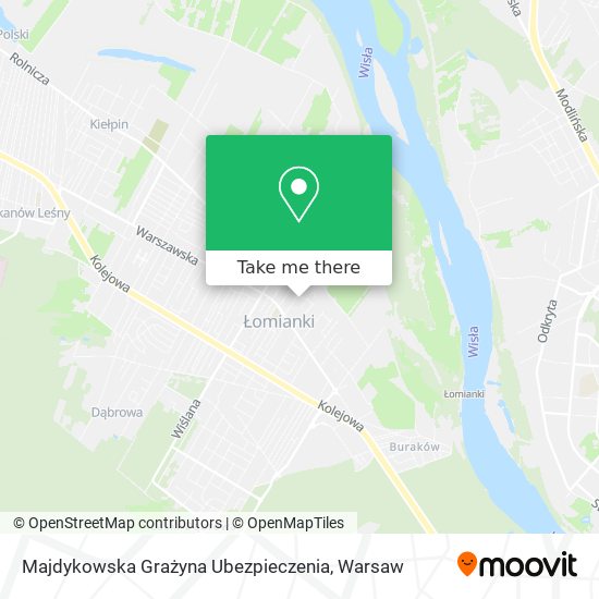 Majdykowska Grażyna Ubezpieczenia map