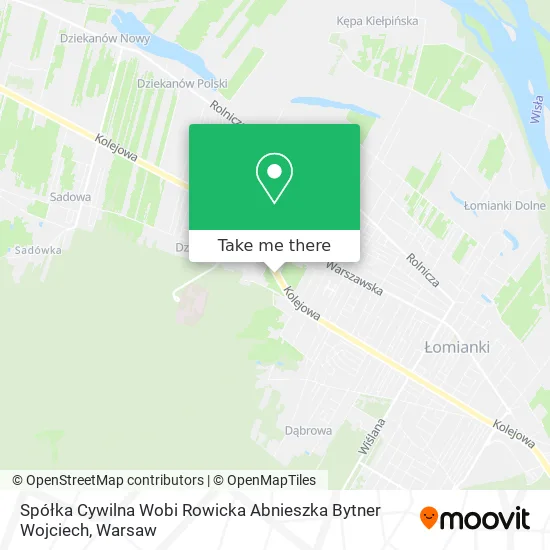 Карта Spółka Cywilna Wobi Rowicka Abnieszka Bytner Wojciech