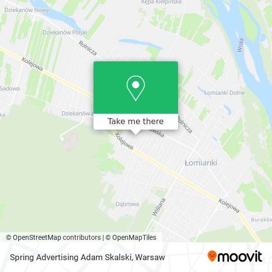 Spring Advertising Adam Skalski map