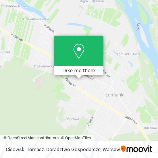 Cisowski Tomasz. Doradztwo Gospodarcze map