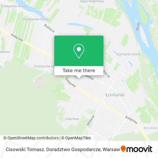 Cisowski Tomasz. Doradztwo Gospodarcze map