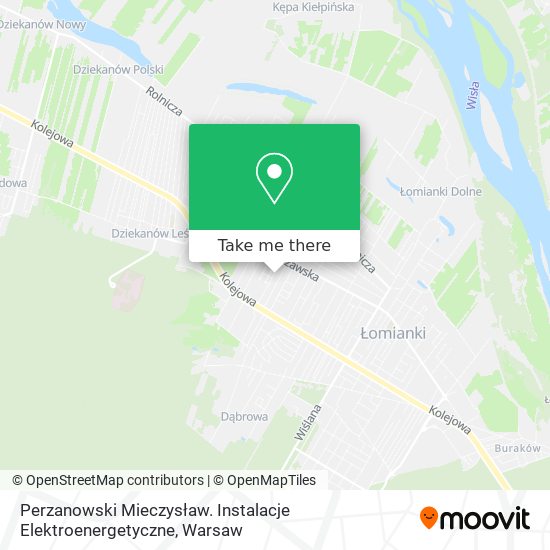 Perzanowski Mieczysław. Instalacje Elektroenergetyczne map