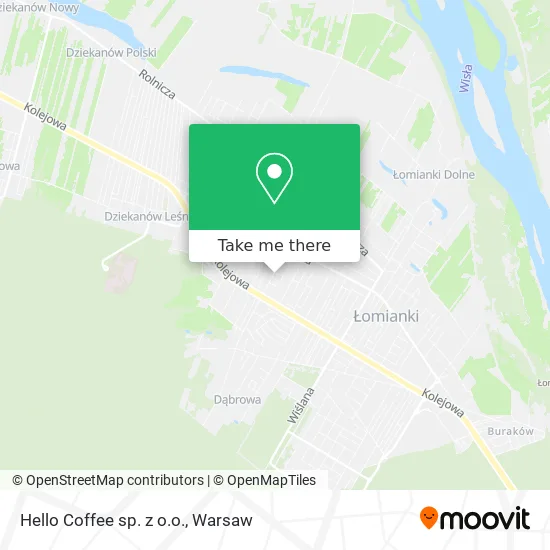 Карта Hello Coffee sp. z o.o.