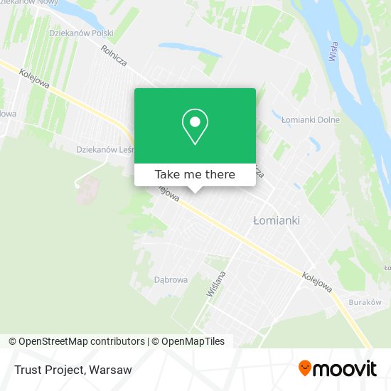 Trust Project map