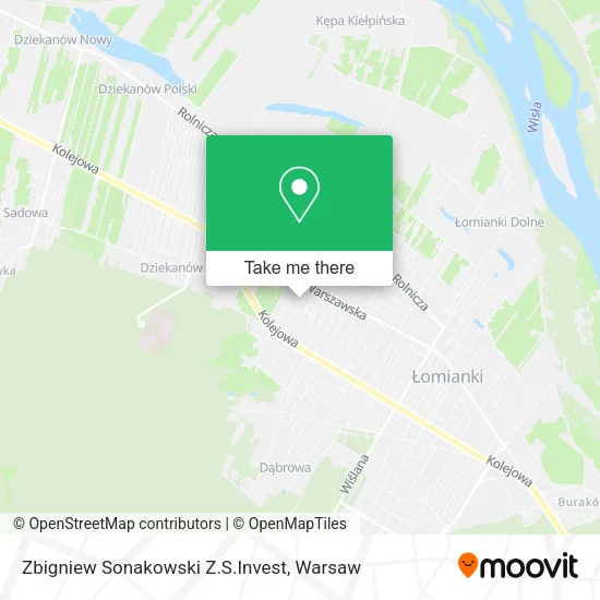 Zbigniew Sonakowski Z.S.Invest map