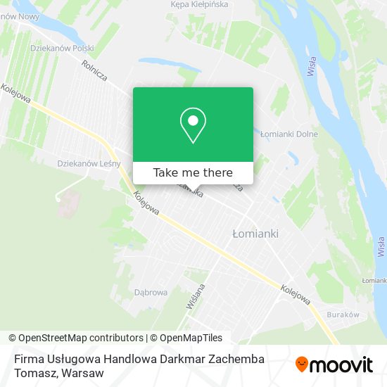 Firma Usługowa Handlowa Darkmar Zachemba Tomasz map