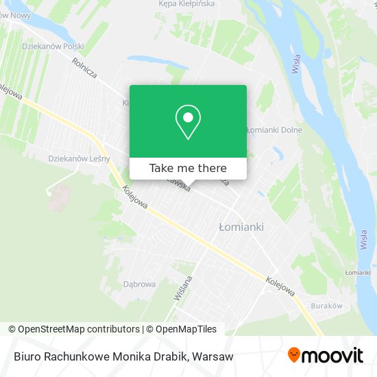 Biuro Rachunkowe Monika Drabik map