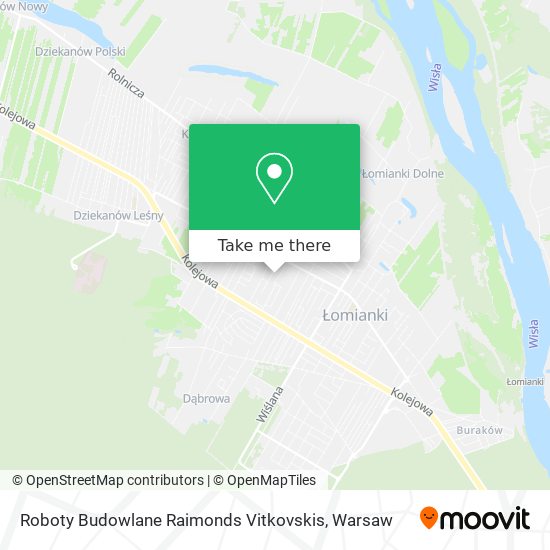 Roboty Budowlane Raimonds Vitkovskis map