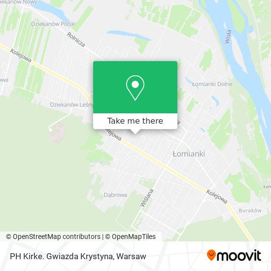 PH Kirke. Gwiazda Krystyna map