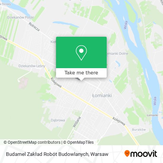 Budamel Zakład Robót Budowlanych map