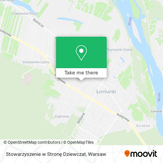 Stowarzyszenie w Stronę Dziewczat map