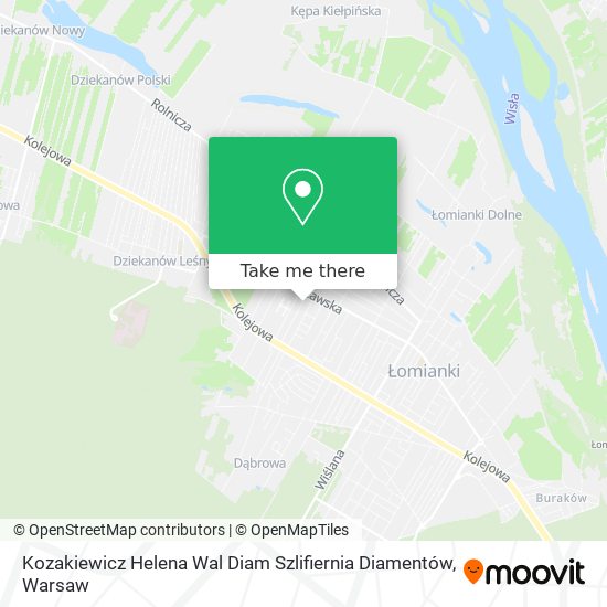 Kozakiewicz Helena Wal Diam Szlifiernia Diamentów map