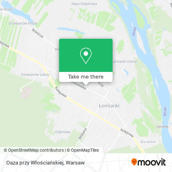 Oaza przy Włościańskiej map