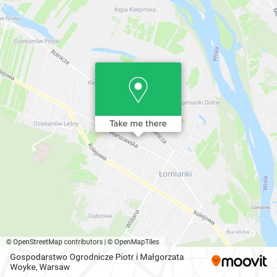 Gospodarstwo Ogrodnicze Piotr i Małgorzata Woyke map