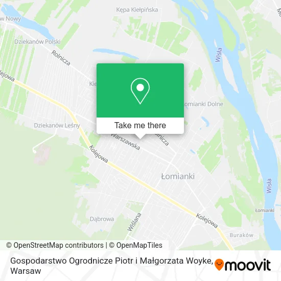 Gospodarstwo Ogrodnicze Piotr i Małgorzata Woyke map