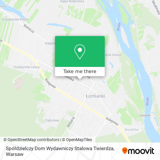 Spółdzielczy Dom Wydawniczy Stalowa Twierdza map