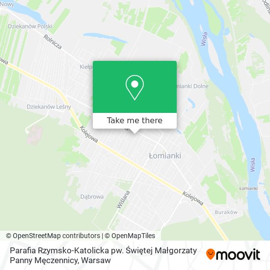 Parafia Rzymsko-Katolicka pw. Świętej Małgorzaty Panny Męczennicy map