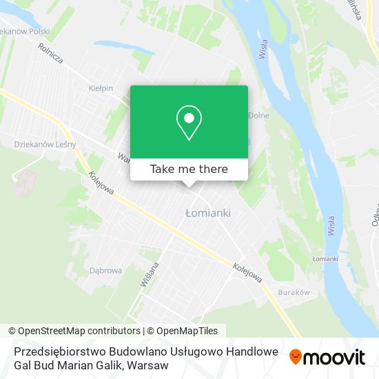 Przedsiębiorstwo Budowlano Usługowo Handlowe Gal Bud Marian Galik map