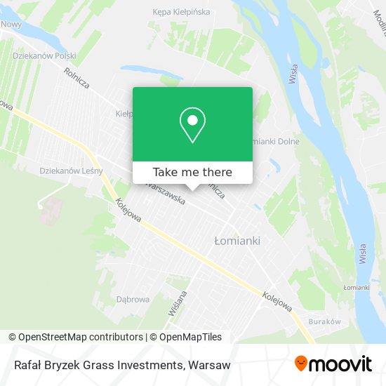 Rafał Bryzek Grass Investments map