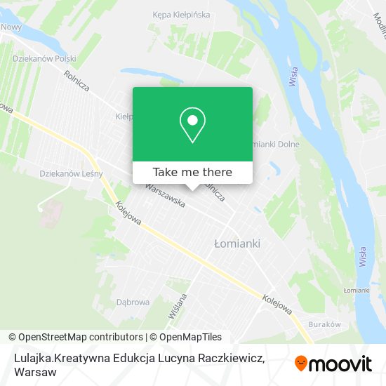 Lulajka.Kreatywna Edukcja Lucyna Raczkiewicz map