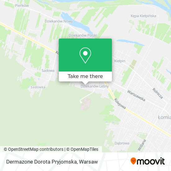 Dermazone Dorota Pryjomska map