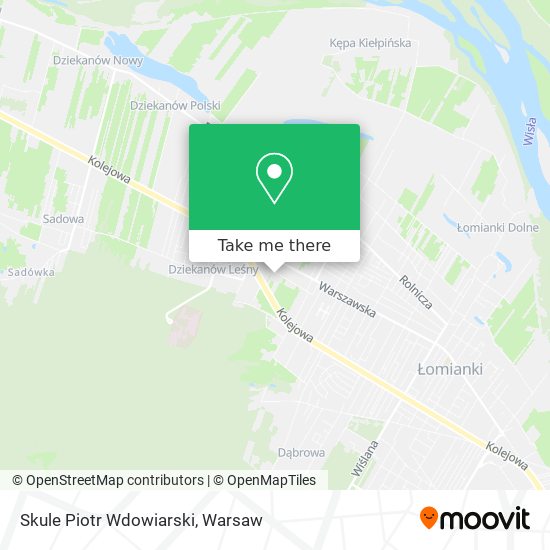 Skule Piotr Wdowiarski map