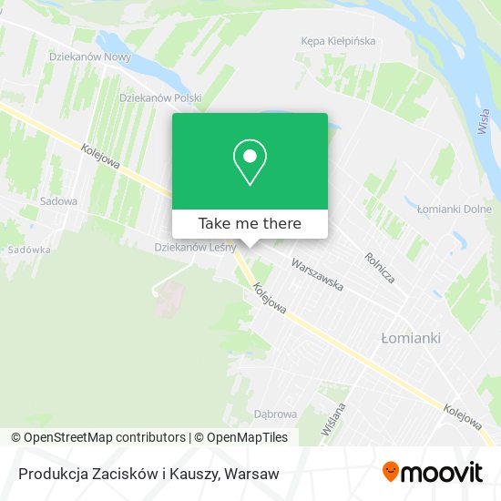 Produkcja Zacisków i Kauszy map