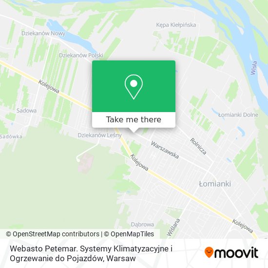 Webasto Petemar. Systemy Klimatyzacyjne i Ogrzewanie do Pojazdów map