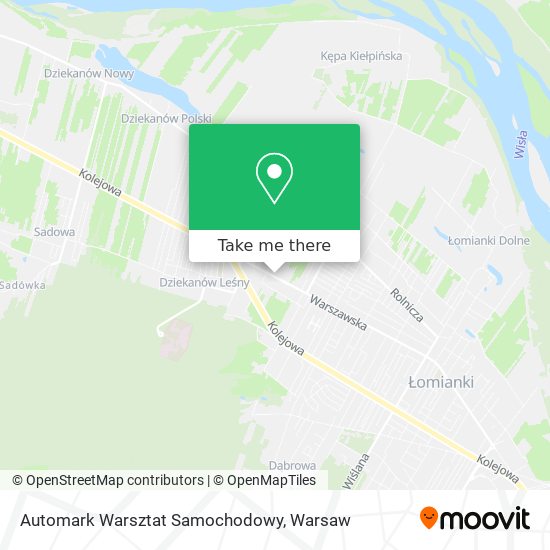 Automark Warsztat Samochodowy map