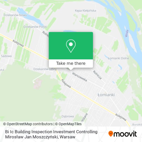 Bi Ic Building Inspection Investment Controlling Mirosław Jan Moszczyński map