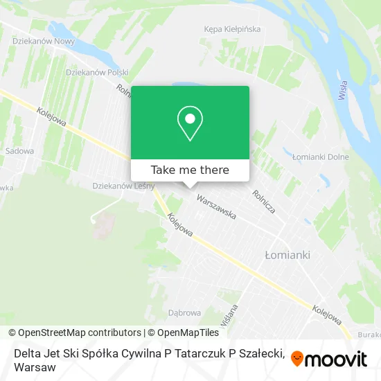 Карта Delta Jet Ski Spółka Cywilna P Tatarczuk P Szałecki