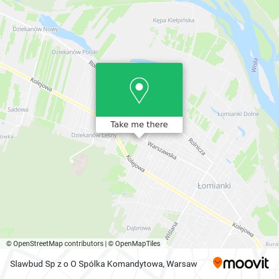 Slawbud Sp z o O Spólka Komandytowa map