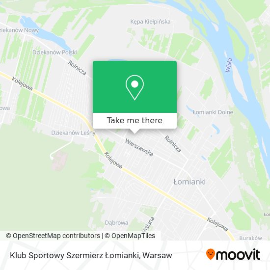 Klub Sportowy Szermierz Łomianki map