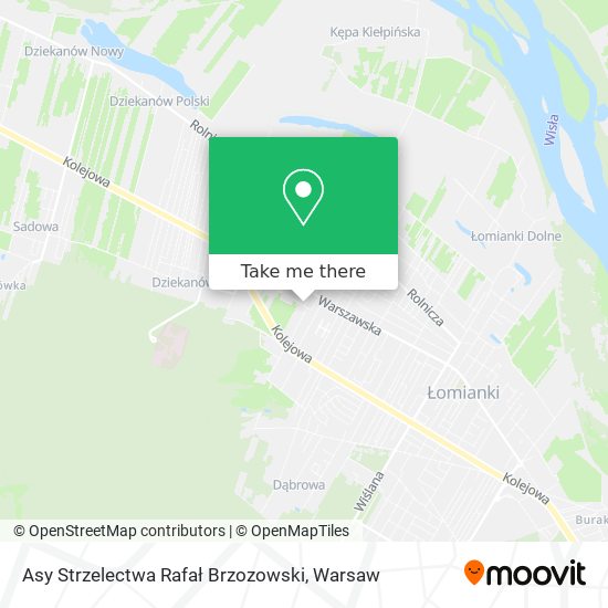 Asy Strzelectwa Rafał Brzozowski map