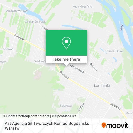 Ast Agencja Sił Twórczych Konrad Bogdański map