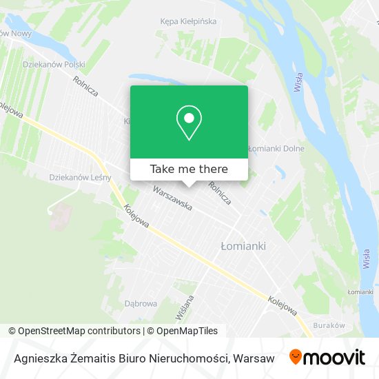 Agnieszka Żemaitis Biuro Nieruchomości map