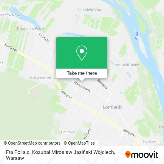 Fra Pol s.c. Kozubal Mirosław Jasiński Wojciech map