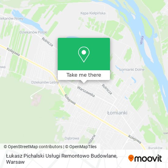 Łukasz Pichalski Usługi Remontowo Budowlane map